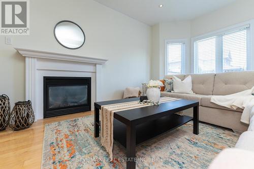 4 Janetville Street, Brampton (Bram East), ON - Indoor Photo Showing Living Room With Fireplace