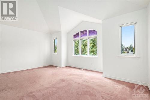 Primary bedroom, high ceilings and large windows. - 34 Stonemeadow Drive, Ottawa, ON - Indoor Photo Showing Other Room