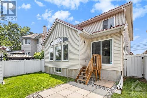 Fully fenced backyard. - 34 Stonemeadow Drive, Ottawa, ON - Outdoor