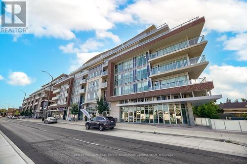 216 - 270 Lakeshore Road W, Mississauga, ON - Outdoor With Facade