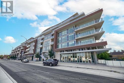 213 - 270 Lakeshore Road W, Mississauga, ON - Outdoor With Facade