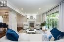 1427 Lexington Street, Ottawa, ON  - Indoor Photo Showing Living Room With Fireplace 