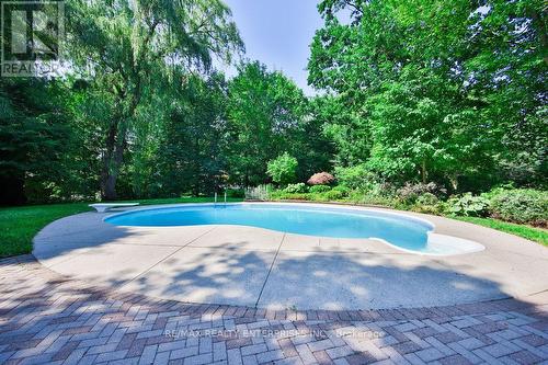 991 Indian Road, Mississauga (Lorne Park), ON - Outdoor With In Ground Pool With Backyard