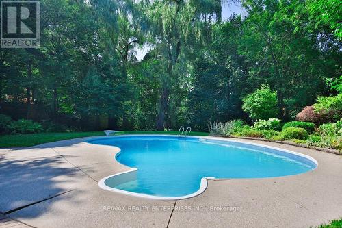 991 Indian Road, Mississauga (Lorne Park), ON - Outdoor With In Ground Pool With Backyard