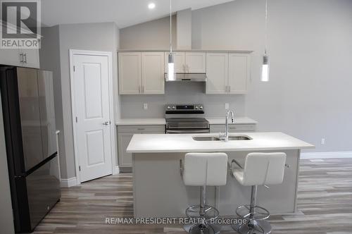 3547 Hallee Crescent, Windsor, ON - Indoor Photo Showing Kitchen With Double Sink With Upgraded Kitchen