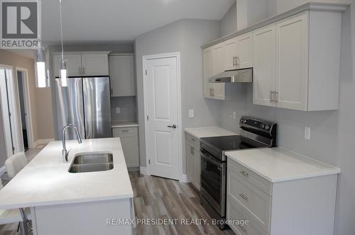 3547 Hallee Crescent, Windsor, ON - Indoor Photo Showing Kitchen With Double Sink With Upgraded Kitchen