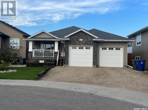 710 Maple Place, Warman, SK - Outdoor With Deck Patio Veranda With Facade