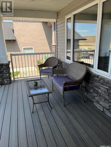 710 Maple Place, Warman, SK - Outdoor With Deck Patio Veranda With Exterior