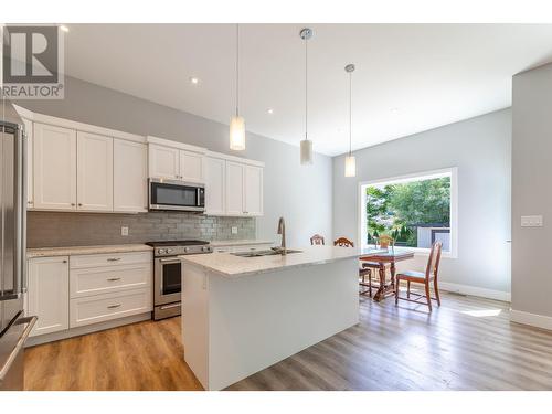 11801 Sinclair Road Unit# 103, Summerland, BC - Indoor Photo Showing Kitchen With Stainless Steel Kitchen With Upgraded Kitchen