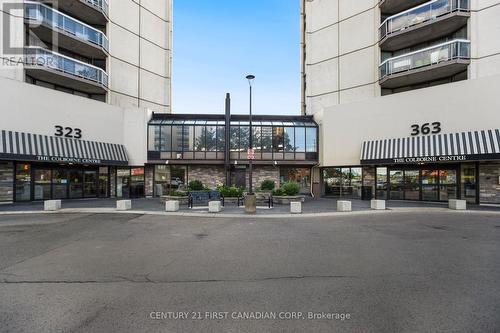 2501 - 363 Colborne Street, London, ON - Outdoor With Balcony