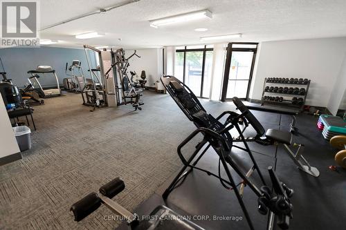 2501 - 363 Colborne Street, London, ON - Indoor Photo Showing Gym Room