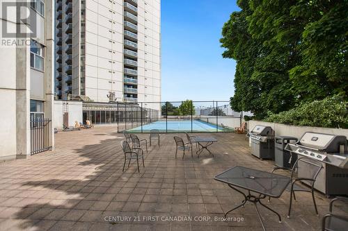 2501 - 363 Colborne Street, London, ON - Outdoor With In Ground Pool