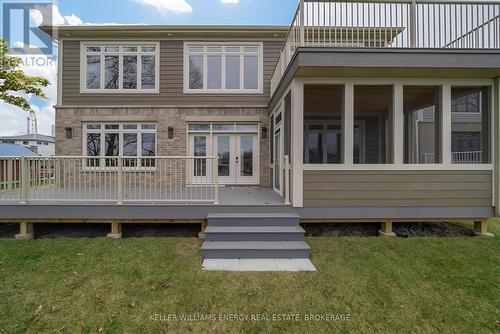 125 Villeneuve Drive, Prince Edward County (Picton), ON - Outdoor With Deck Patio Veranda With Facade