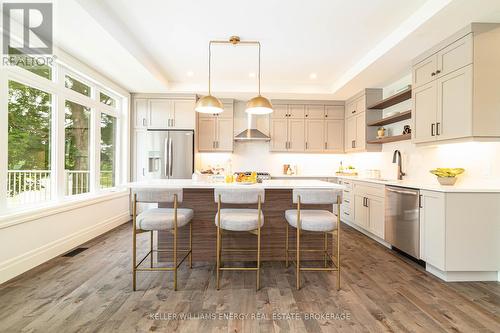 125 Villeneuve Drive, Prince Edward County (Picton), ON - Indoor Photo Showing Kitchen With Upgraded Kitchen