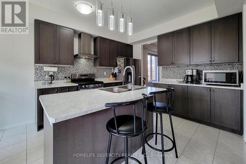 62 Cooke Avenue, Brantford, ON - Indoor Photo Showing Kitchen With Double Sink With Upgraded Kitchen