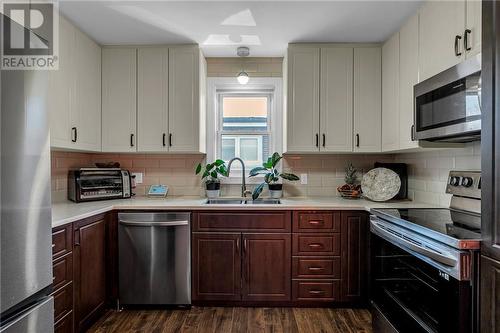 217 Anthony Street, Cornwall, ON - Indoor Photo Showing Kitchen With Double Sink