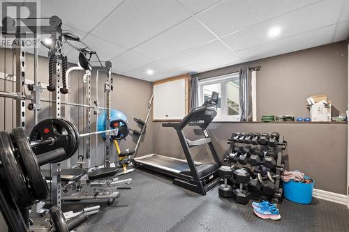 24 Myrick Place, St.Johns, NL - Indoor Photo Showing Gym Room