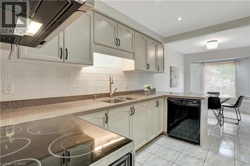 85 Beasley Crescent Unit# 7, Cambridge, ON - Indoor Photo Showing Kitchen With Double Sink