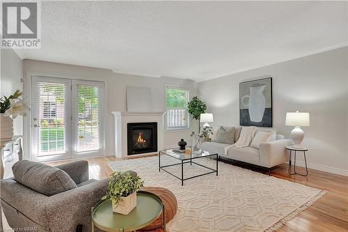 85 Beasley Crescent Unit# 7, Cambridge, ON - Indoor Photo Showing Living Room With Fireplace