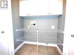 Closeted Laundry in 2nd mainfloor bathroom - 