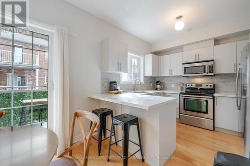 35 Philpott Gardens, Toronto (East End-Danforth), ON - Indoor Photo Showing Kitchen With Stainless Steel Kitchen With Upgraded Kitchen