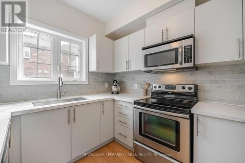 35 Philpott Gardens, Toronto (East End-Danforth), ON - Indoor Photo Showing Kitchen With Stainless Steel Kitchen With Upgraded Kitchen