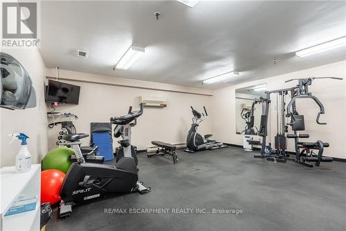 1707 - 301 Frances Avenue, Hamilton (Stoney Creek), ON - Indoor Photo Showing Gym Room