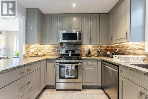 206 Donlands Avenue, Toronto (Danforth Village-East York), ON - Indoor Photo Showing Kitchen With Upgraded Kitchen