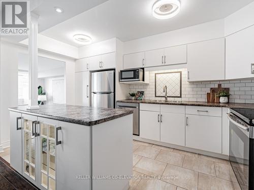 1309 - 240 Scarlett Road, Toronto (Rockcliffe-Smythe), ON - Indoor Photo Showing Kitchen With Stainless Steel Kitchen With Upgraded Kitchen