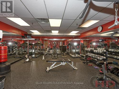 1309 - 240 Scarlett Road, Toronto (Rockcliffe-Smythe), ON - Indoor Photo Showing Gym Room