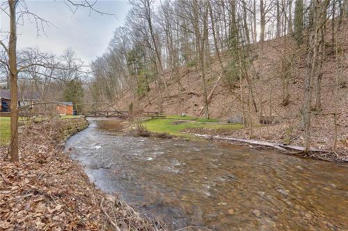 Stream located across the road - 1403 Hidden Valley Road, Burlington, ON - Outdoor With Body Of Water With View