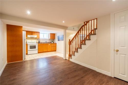 Basement living area - 98 Holmes Avenue, Hamilton, ON - Indoor