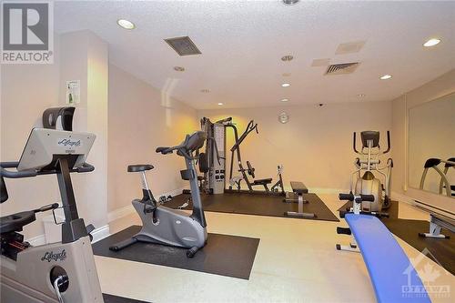 530 Laurier Avenue W Unit#1201, Ottawa, ON - Indoor Photo Showing Gym Room