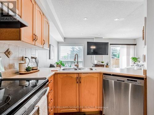 8 Thunderbird Trail, Brampton (Sandringham-Wellington), ON - Indoor Photo Showing Kitchen With Double Sink