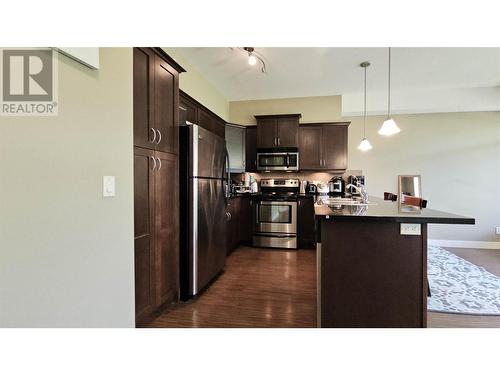 3521 Carrington Road Unit# 310, West Kelowna, BC - Indoor Photo Showing Kitchen With Stainless Steel Kitchen With Upgraded Kitchen