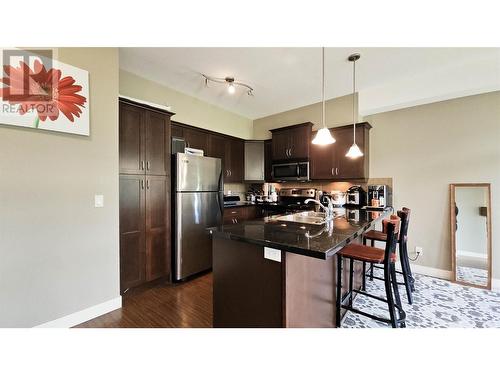 3521 Carrington Road Unit# 310, West Kelowna, BC - Indoor Photo Showing Kitchen With Stainless Steel Kitchen