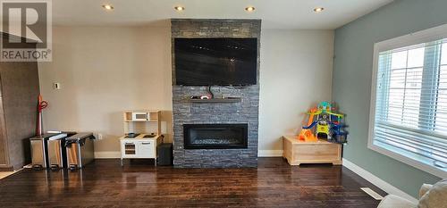 95 Central Creek Dr, Sault Ste. Marie, ON - Indoor Photo Showing Other Room With Fireplace