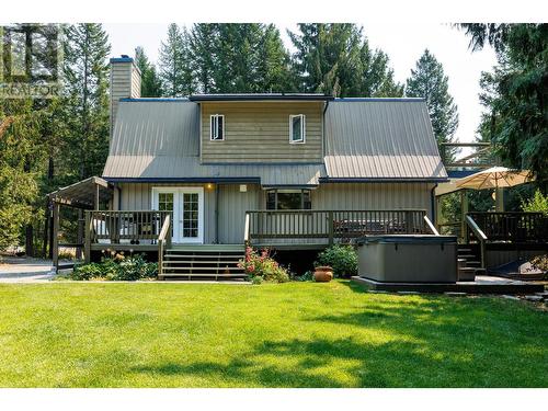 1405 Lepitzki Road, Creston, BC - Outdoor With Deck Patio Veranda