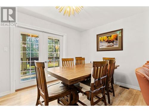 1405 Lepitzki Road, Creston, BC - Indoor Photo Showing Dining Room