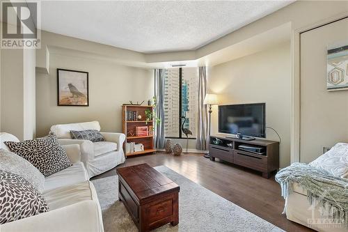 200 Bay Street Unit#1102, Ottawa, ON - Indoor Photo Showing Living Room