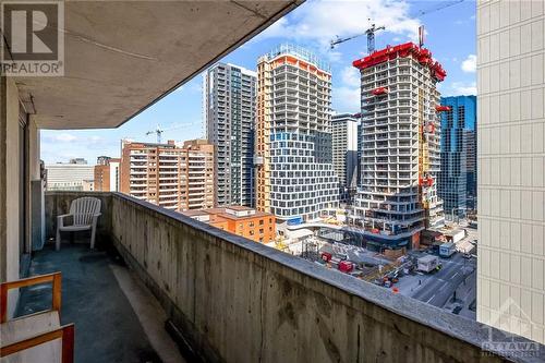 200 Bay Street Unit#1102, Ottawa, ON - Outdoor With Balcony