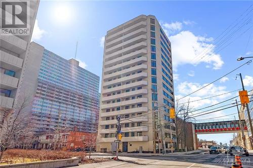 200 Bay Street Unit#1102, Ottawa, ON - Outdoor With Balcony With Facade