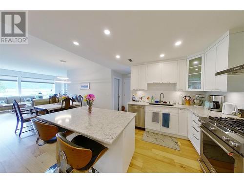 121 Harbourfront Drive Ne Unit# 3, Salmon Arm, BC - Indoor Photo Showing Kitchen With Upgraded Kitchen