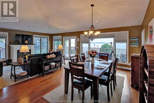 11507 Wildwood Line, Rondeau, ON - Indoor Photo Showing Dining Room