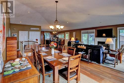 11507 Wildwood Line, Rondeau, ON - Indoor Photo Showing Dining Room