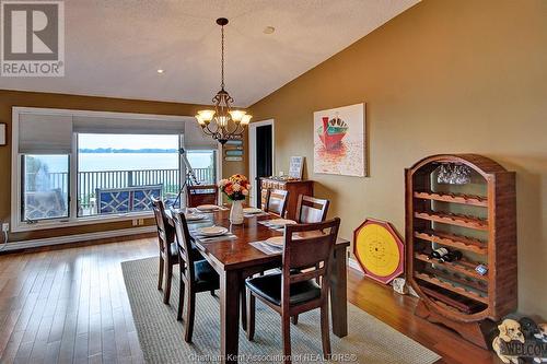 11507 Wildwood Line, Rondeau, ON - Indoor Photo Showing Dining Room