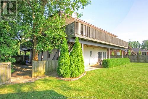 11507 Wildwood Line, Rondeau, ON - Outdoor With Deck Patio Veranda