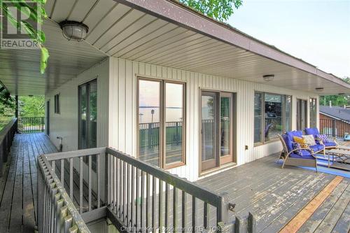 11507 Wildwood Line, Rondeau, ON - Outdoor With Deck Patio Veranda With Exterior