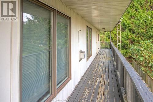 11507 Wildwood Line, Rondeau, ON - Outdoor With Deck Patio Veranda With Exterior