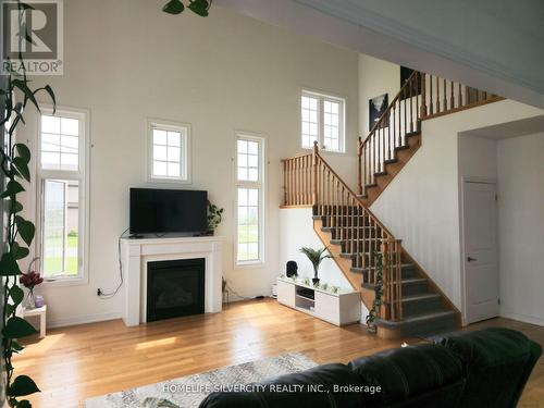 12 Summer Breeze Drive, Quinte West, ON - Indoor Photo Showing Living Room With Fireplace